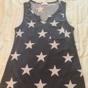 🇺🇸⭐️Pink Lily Boutique stars Knit Top